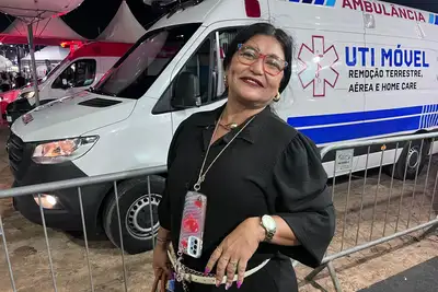 notícia: 'Graças a Deus tinha esse posto de saúde aqui', diz visitante após receber atendimento por crise de ansiedade na 54ª Expofeira do Amapá