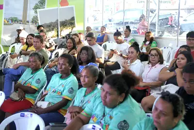 notícia: Governo do Estado realiza oficina de capacitação em afroturismo para agentes de viagens e guia de turismo na 54ª Expofeira do Amapá 