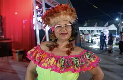 notícia: ‘É um momento lindo, celebramos e exaltamos a dança e a música nortista’, diz dançarina sobre se apresentar na 54ª Expofeira do Amapá