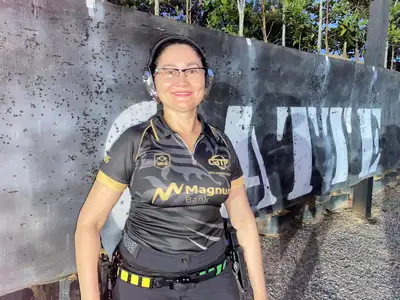 notícia: Com apoio do Governo do Amapá, atleta vai disputar o Mundial de Tiro Prático na África do Sul