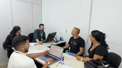 notícia: Procon Amapá realiza segundo mutirão de audiências para solução de conflitos em Laranjal do Jari