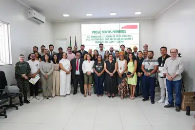 notícia: FOTOS: Governo do Amapá empossa novos membros do Conselho Estadual de Meio Ambiente