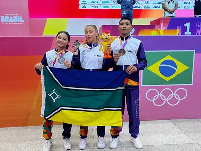 notícia: Amapá conquista as primeiras medalhas e segue firme nos Jogos da Juventude 2025, em Brasília