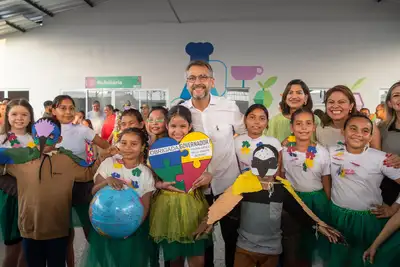 galeria: Entrega da Reconstrução da Escola Maria Catarina Tiburcio em Santana