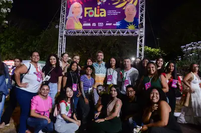 notícia: ’As pessoas querem acesso a livros, cultura, arte, literatura’, evidencia governador ao realizar a 3ª edição da Folia Literária Internacional do Amapá