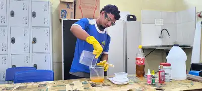 notícia: Escola do Amapá inova no ensino e integra reciclagem e produção de materiais às atividades pedagógicas em Macapá