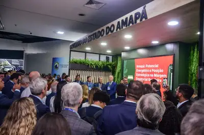 notícia: OTC Brasil 2025: com estande institucional, Amapá é protagonista em um dos maiores eventos de tecnologia offshore da América Latina