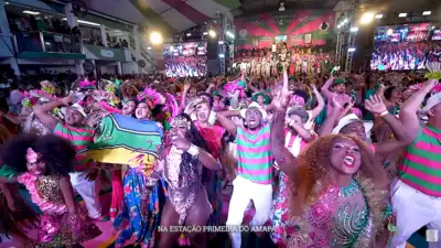 notícia: Amapaenses brilham no clipe oficial da Estação Primeira de Mangueira, que homenageia Mestre Sacaca no Carnaval 2026