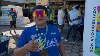 notícia: 'Foi uma corrida perfeita, que abrangeu todos os públicos e idades', diz participante da 1ª Corrida do Servidor no Amapá