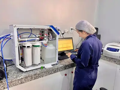 galeria: Central de Laboratório do Hcal