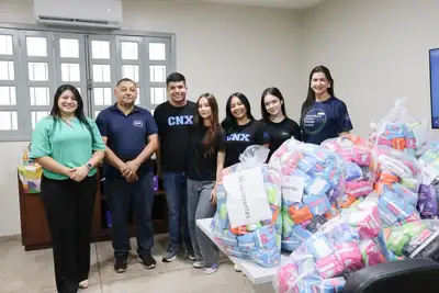notícia: Governo do Amapá recebe produtos de higiene menstrual para meninas e mulheres em situação de vulnerabilidade social