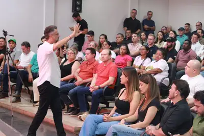 notícia: Governador Clécio Luís mobiliza empresários de Oiapoque para aproveitar oportunidades geradas pelo novo ciclo econômico com o petróleo