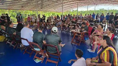 notícia: Nas águas do Rio Amazonas, a caminho de Belém, delegação do Amapá alinha últimos preparativos para participação na COP30