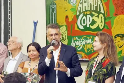 notícia: Clécio Luís lança Plano de Sociobioeconomia que mapeia o Amapá para novos negócios: 'faz diagnóstico e aponta caminhos em busca de novos mercados'