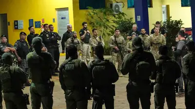 notícia: Governo do Amapá reforça combate ao crime organizado em Oiapoque com operação integrada das forças de segurança 