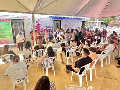 notícia: Carreta Delas realiza mais de 35 mil atendimentos em Mazagão e reforça interiorização da saúde no Amapá