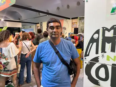 notícia: Agrônomo de Belém vai ao estande do Amapá na COP30 e se encanta por produto inovador: 'ainda não vi algo igual por aqui'