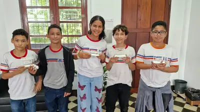 notícia: Com apoio do Governo do Amapá, estudantes do Colégio Amapaense conquistam 1º e 2º lugares em torneio de robótica e avançam para competição nacional