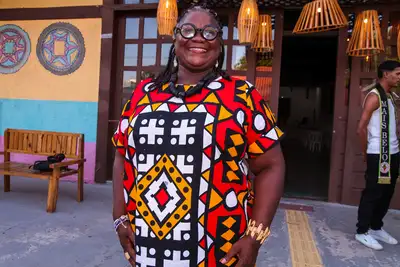 notícia: Com apoio do Governo do Amapá, Afro Fashion apresenta coleção de artistas negros durante o 30º Encontro dos Tambores 