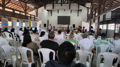 notícia: Governo do Amapá realiza simpósio para apresentar e discutir projetos realizados em escolas quilombolas