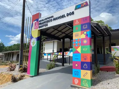 notícia: Governo do Amapá entrega duas escolas reconstruídas na área rural de Porto Grande nesta quarta-feira, 19