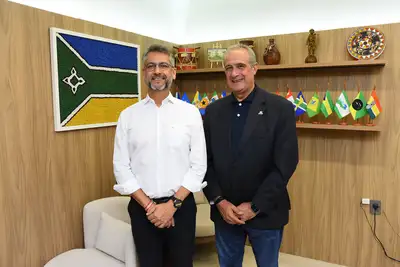 notícia: Amapá recebe presidente da Transpetro para iniciar estudos de implantação técnica e jurídica de nova base logística de petróleo