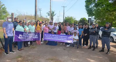 notícia: 22ª Marcha das Josy´s: Governo do Amapá apoia evento que mobiliza população de Santana para fortalecer proteção às mulheres