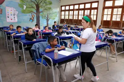 notícia: Governo do Amapá inicia aplicação do Sispaeap 2025 para mensurar aprendizagem de mais de 27 mil alunos