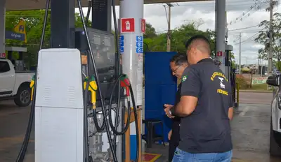 notícia: Governo do Amapá realiza operação contra sonegação fiscal e adulteração de combustíveis em Macapá