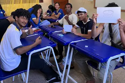 notícia: Caravana Cultural das Juventudes chega a Calçoene e impulsiona talentos locais