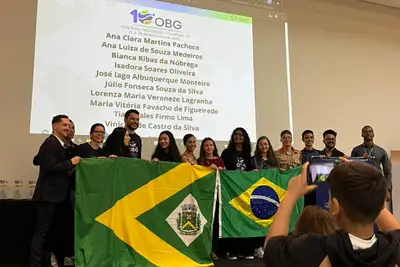 notícia: Governo do Amapá investe na educação e celebra conquista de medalhas na 10ª Olimpíada Brasileira de Geografia