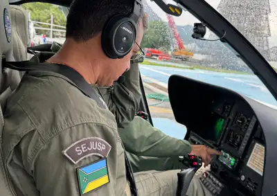 notícia: Governo do Amapá amplia capacidade operacional com aquisição de helicóptero para o Grupamento Tático Aéreo