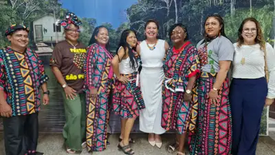 notícia: Com apoio do Governo do Amapá, desfile na Escola Mário Quirino abre a 'Zwanga Fashion Week' com foco em educação e identidade negra