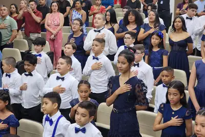 notícia: Governo do Amapá forma 40 novos alunos do Projeto Samuzinho e reforça compromisso com educação, cidadania e salvamento de vidas