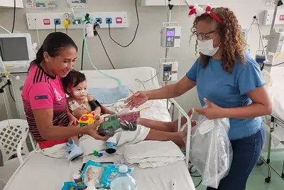notícia: Governo do Amapá celebra ‘Natal Luz’ com homenagens emocionantes a profissionais e pacientes do Hospital da Criança e Adolescente