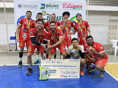 notícia: Com apoio do Governo do Amapá, 1º desafio Interclubes de vôlei foi um espetáculo em Tartarugalzinho