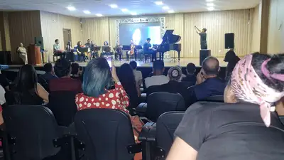 notícia: Emoção, talento e cinema marcam recitais de violão e piano no Centro de Educação Profissional de Música Walkíria Lima, em Macapá