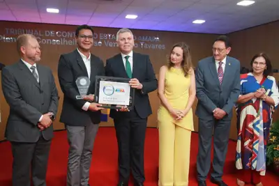 notícia: Governo do Amapá mantém excelência e recebe pelo terceiro ano consecutivo o Selo Diamante de Transparência