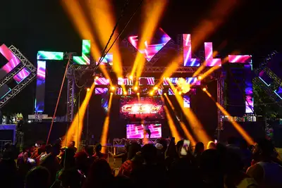 notícia: Réveillon do Amapá abre com a batida das aparelhagens e transforma o anfiteatro da Fortaleza de São José em palco da cultura amazônica