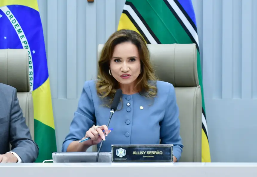 Deputada Estadual Alliny Serrão, presidente da Alap