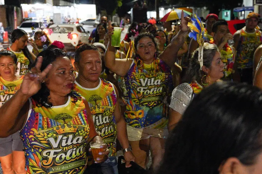 Comunidade unida, Carnaval feito por quem mora aqui.