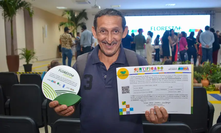 Francisco dos Santos, agricultor contemplado no 2º lote