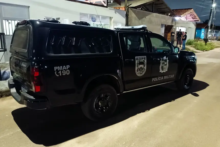 Operação contou com apoio do Bope/PM-AP