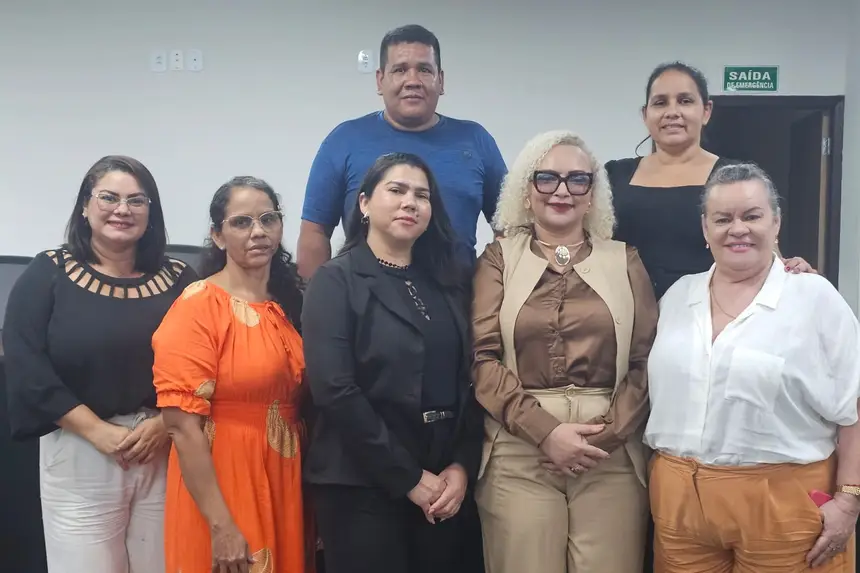 A equipe do município de Calçoene 