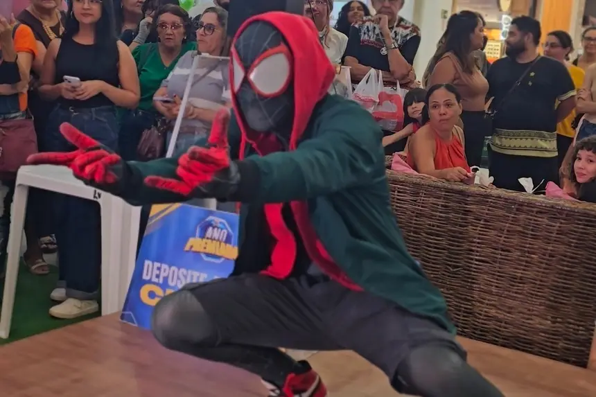 Os desfiles de cosplay foi um dos momentos mais esperados