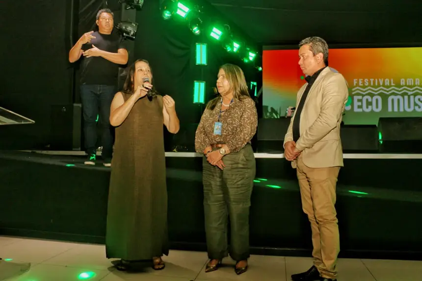 Secretária de Estado da Cultura, Clicia Vieira Di Miceli esteve presente no evento