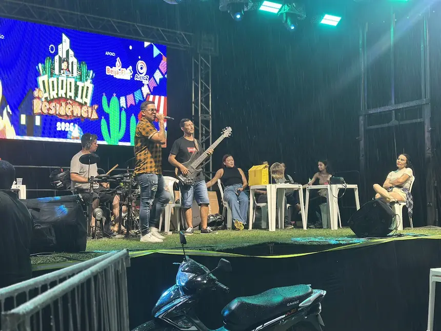 Show, sorteio e diversão para os moradores do Parque Aeroportuário