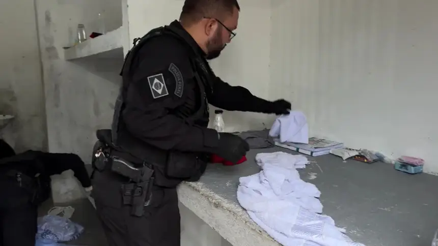A operação ocorreu no Instituto de Administração Penitenciária do Amapá (IAPEN), em atuação integrada com a Secretaria Nacional de Políticas Penais (Senappen/MJSP)