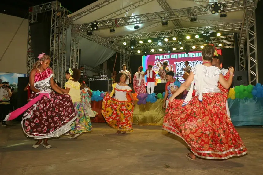 Grupo de Marabaixo marcou presença na Parada Preta