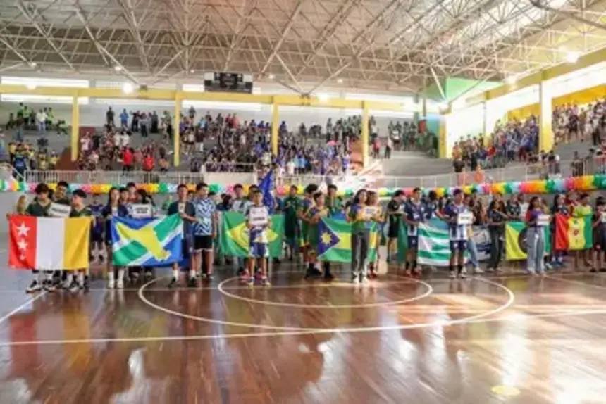 Abertura oficial contou com apresentações culturais e desfile das delegações municipais